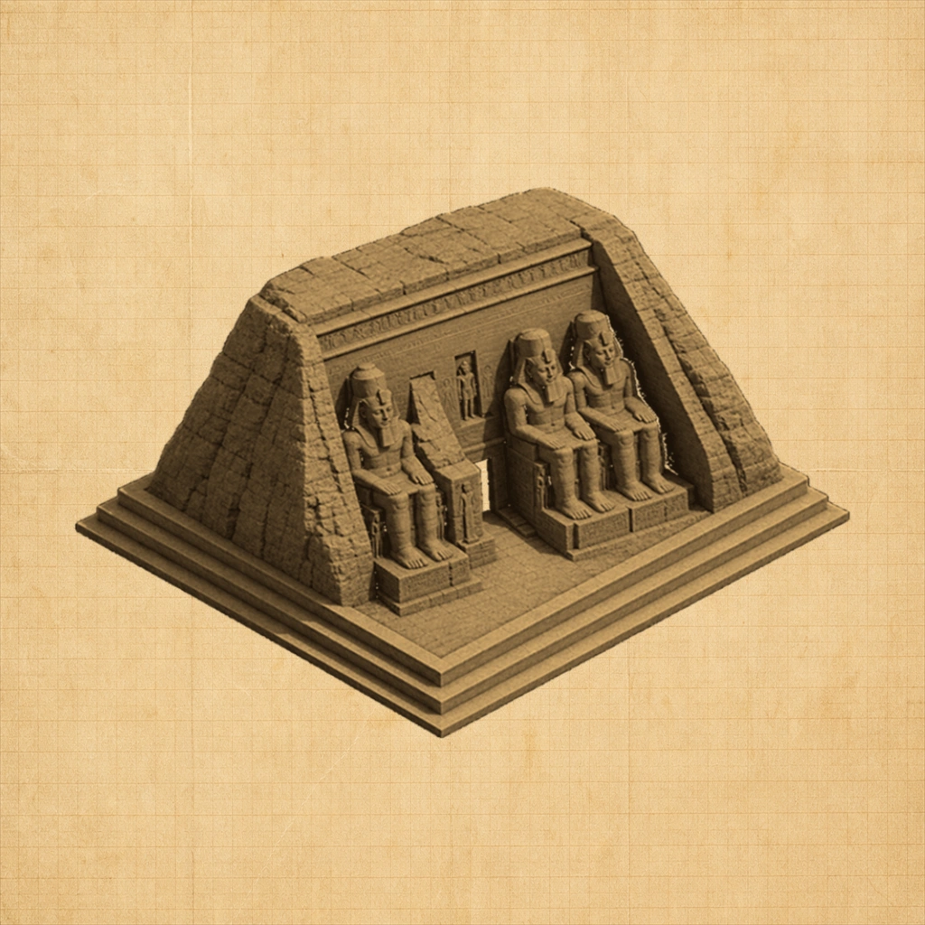 Abu Simbel Blueprint | NFT