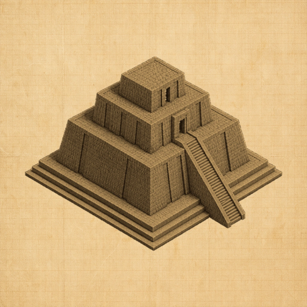 Ziggurat of Ur Blueprint | NFT