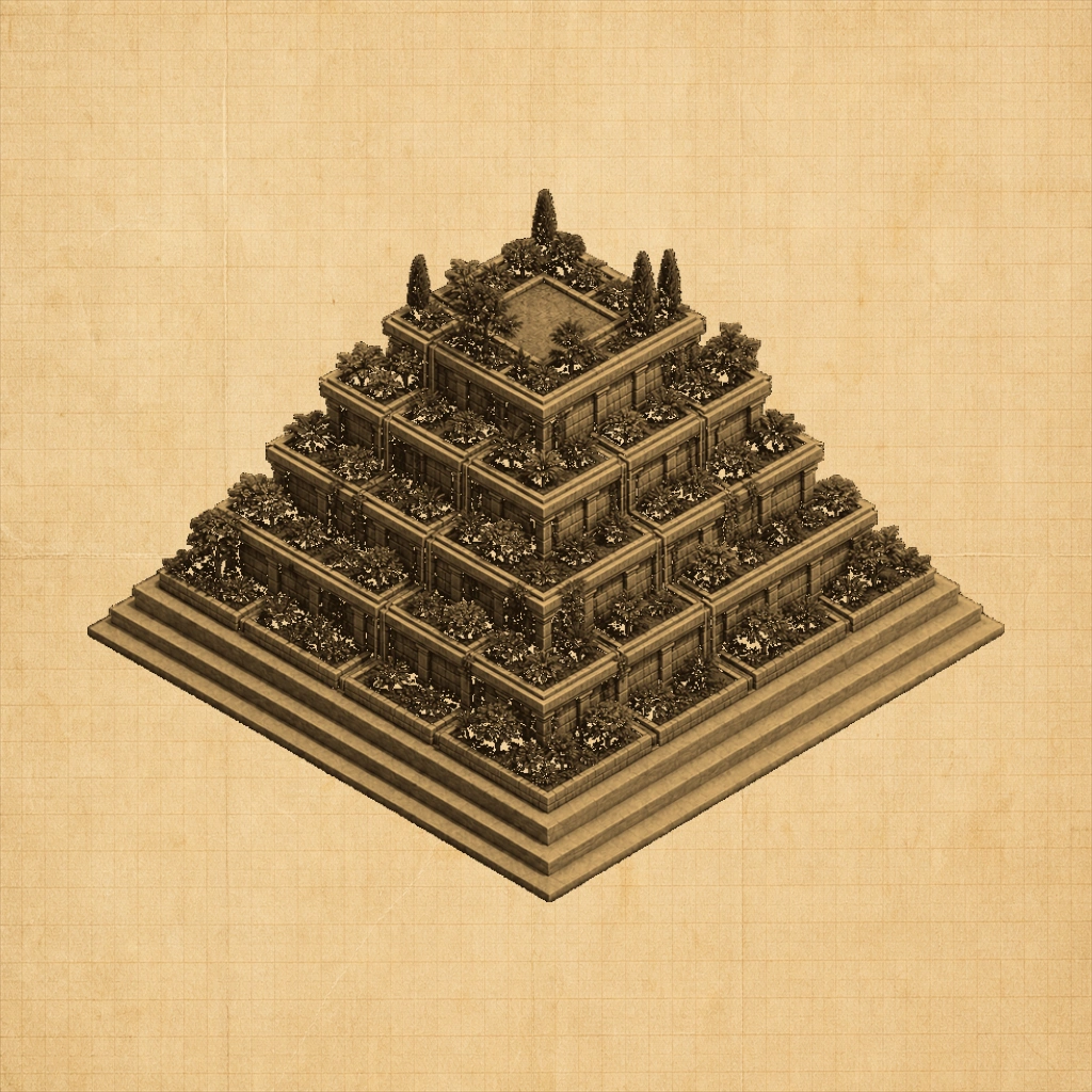 Hanging Gardens Blueprint | NFT