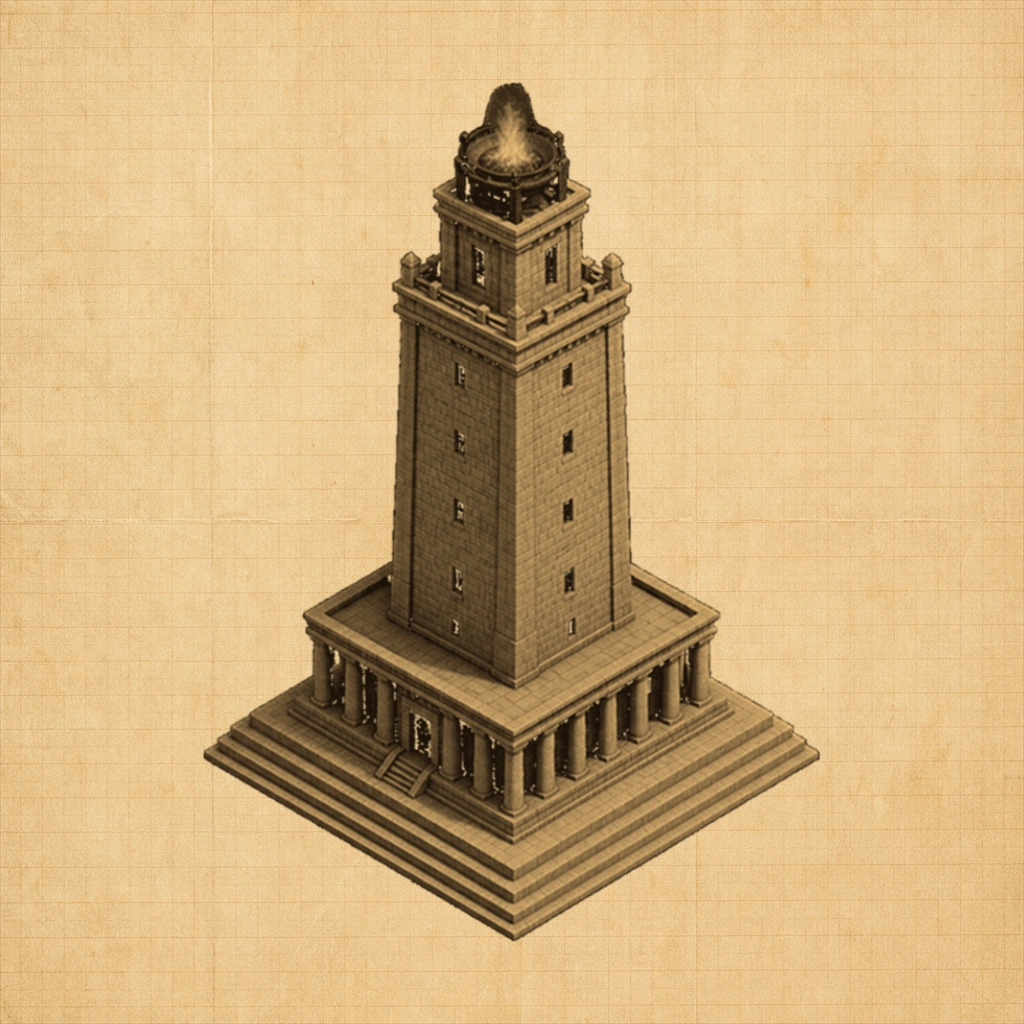 Lighthouse of Alexandria Blueprint | NFT