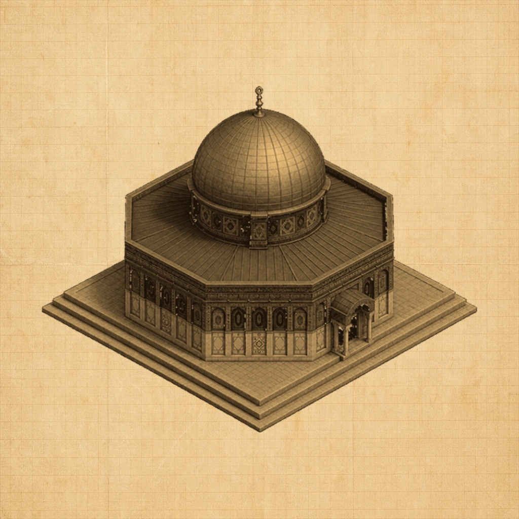 Dome of the Rock Blueprint | NFT