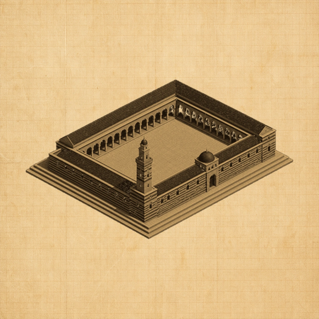 Umayyad Mosque Blueprint | NFT