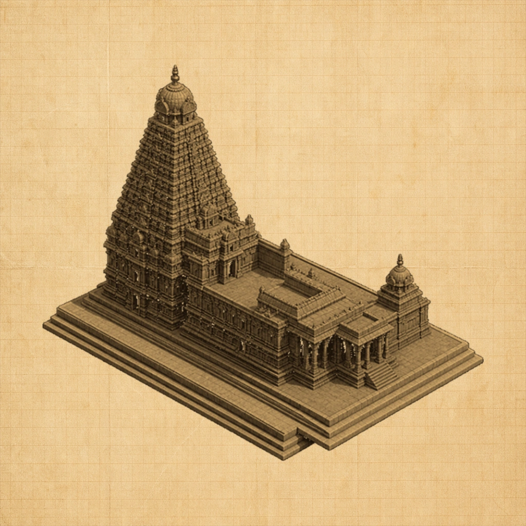 Brihadisvara Temple Blueprint | NFT