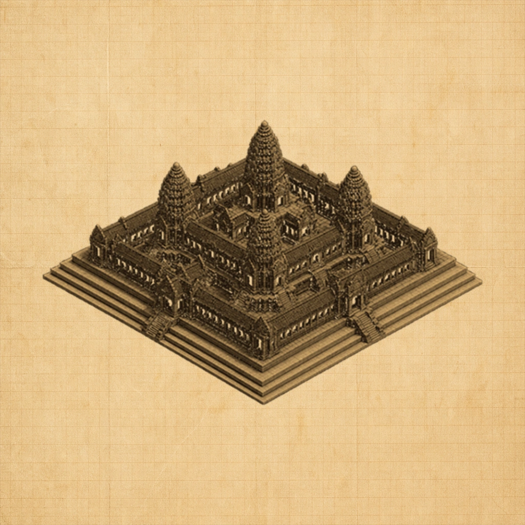 Angkor Wat Blueprint | NFT