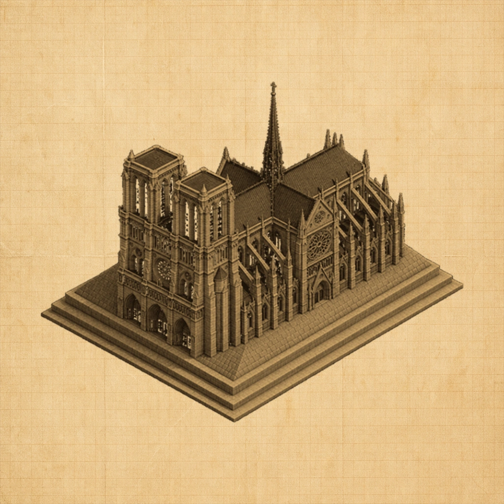 Notre-Dame Blueprint | NFT