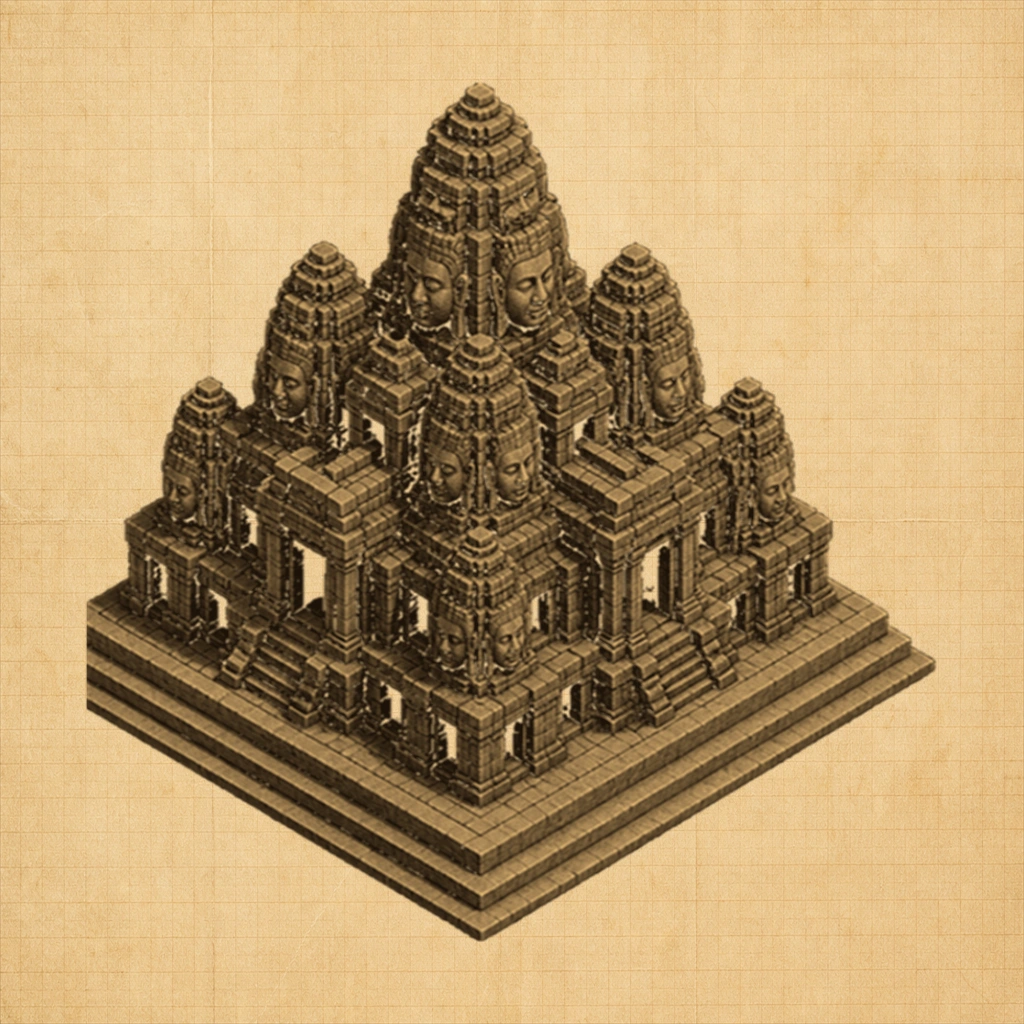 Bayon Temple Blueprint | NFT