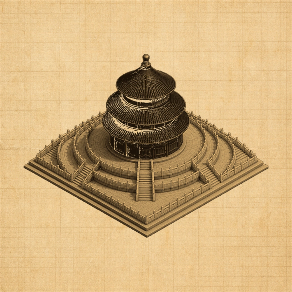 Temple of Heaven Blueprint | NFT