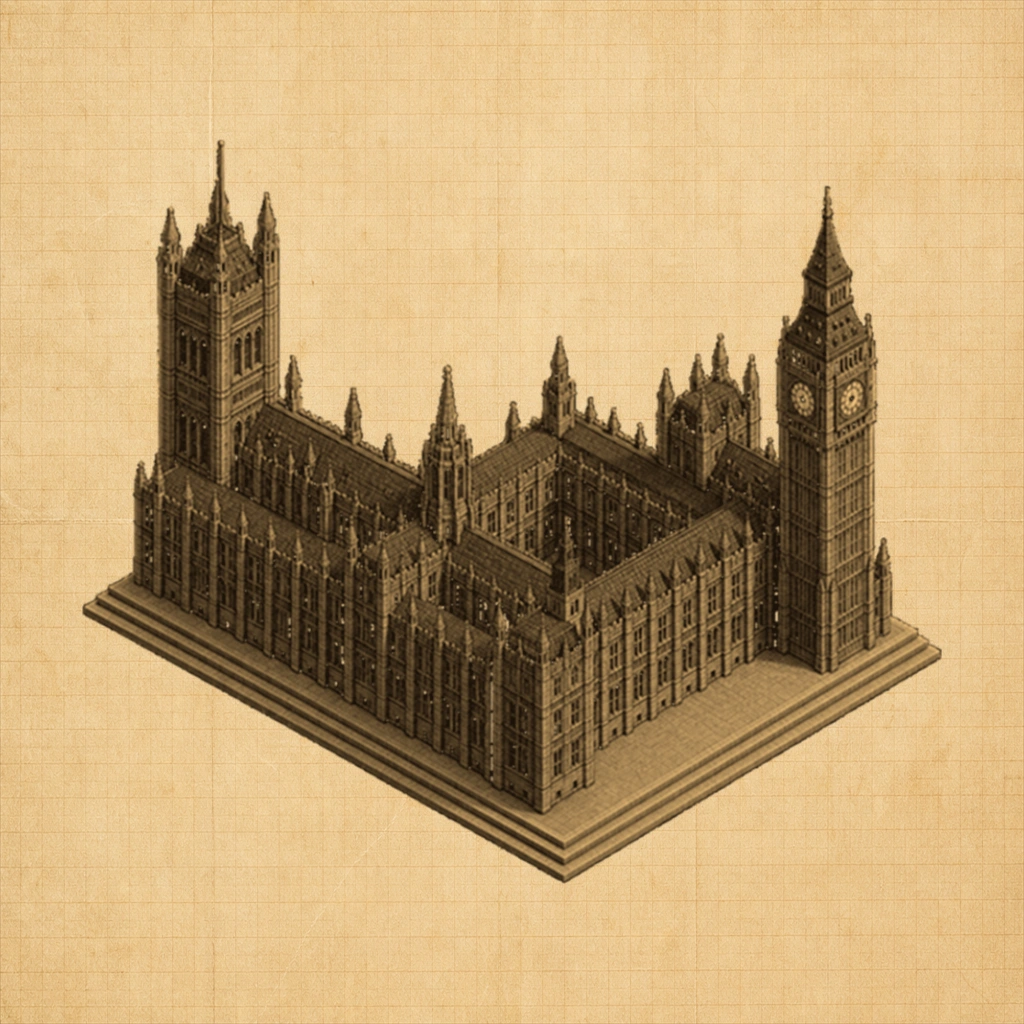 Palace of Westminster Blueprint | NFT