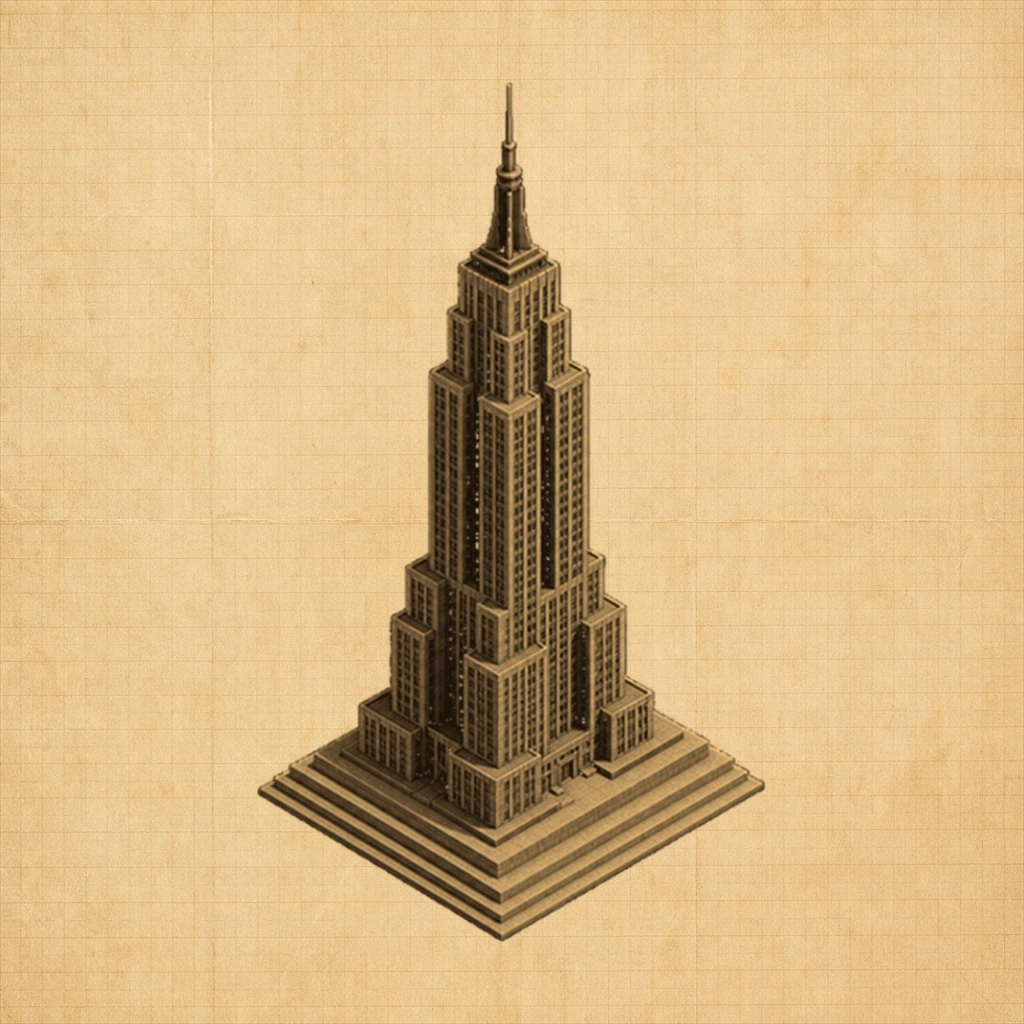 Empire State Building Blueprint | NFT