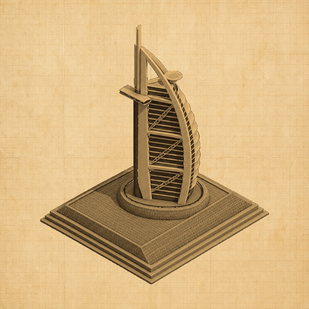 Burj Al Arab Blueprint | NFT