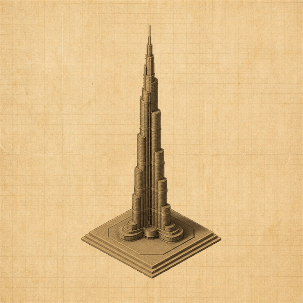 Burj Khalifa Blueprint | NFT