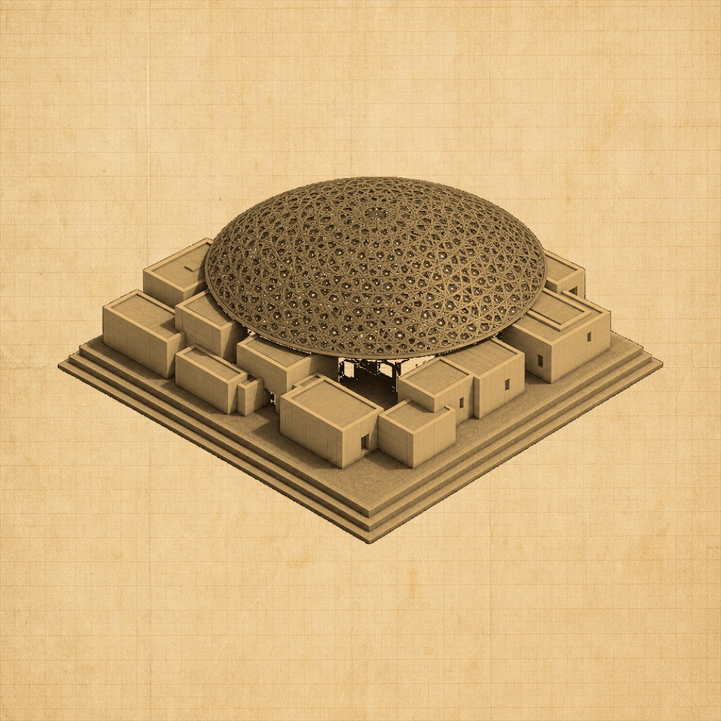 Louvre Abu Dhabi Blueprint | NFT