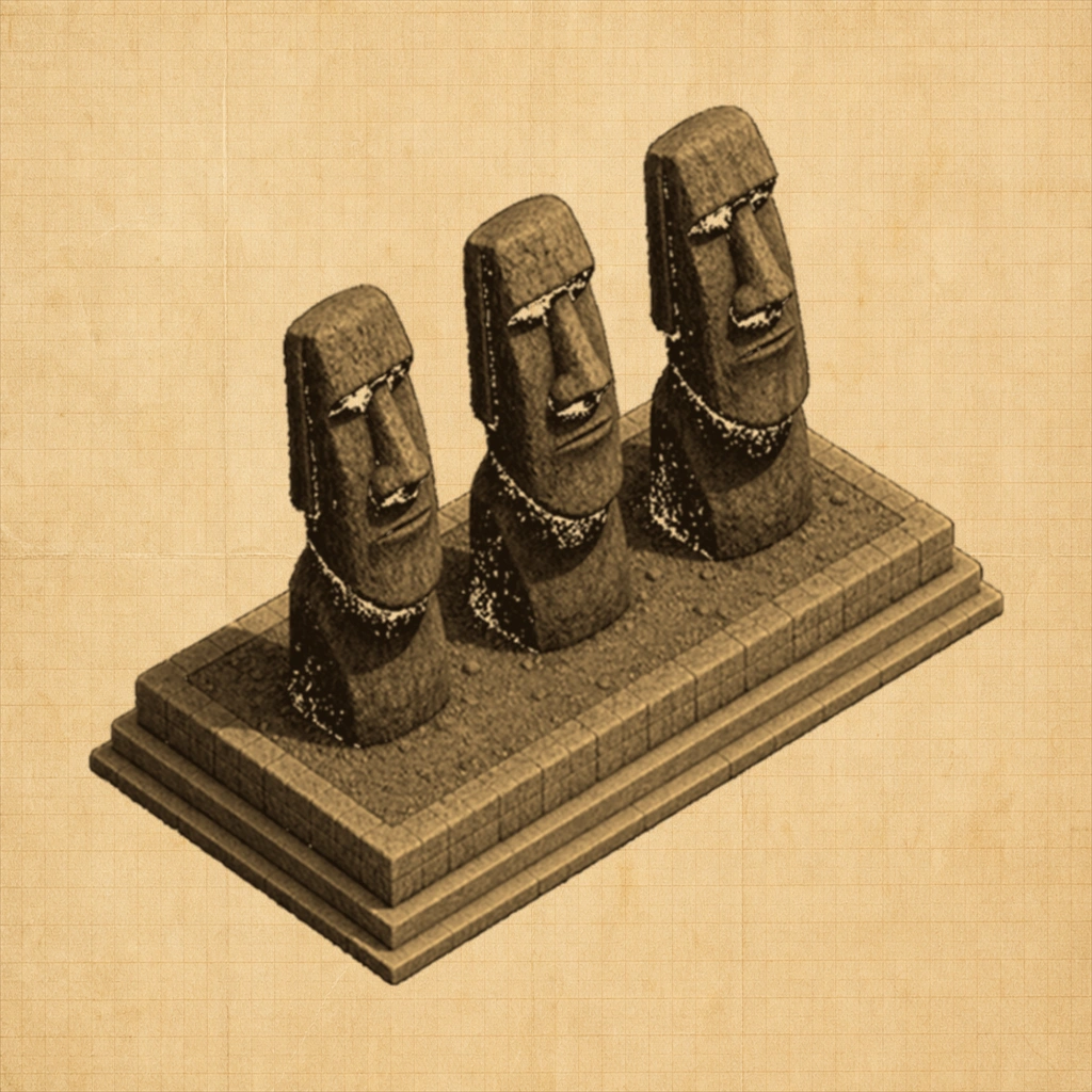 Moai Statues Blueprint | NFT